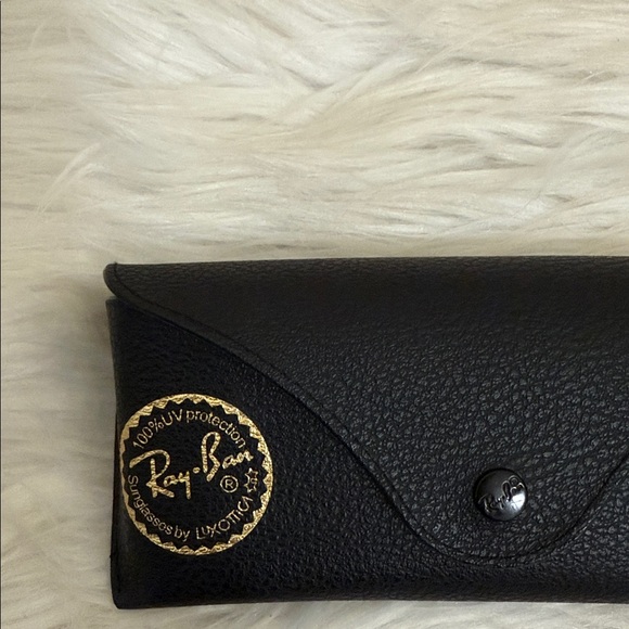 Ray-Ban Aviator Polarized Sunglasses Black Unisex - Picture 8 of 8